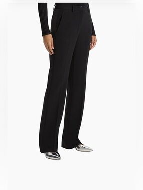 Theory Pants  black Classic Tailored Fit Size 4 Wool